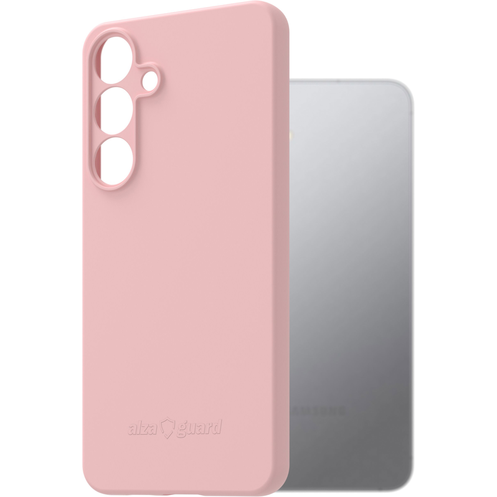 AlzaGuard Matte Case Samsung Galaxy S25+ rózsaszín TPU tok (AGD-PCT441P)