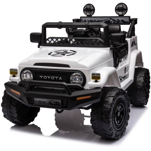 Toyota FJ White 4x4 Akkumulátor Autó (17284)