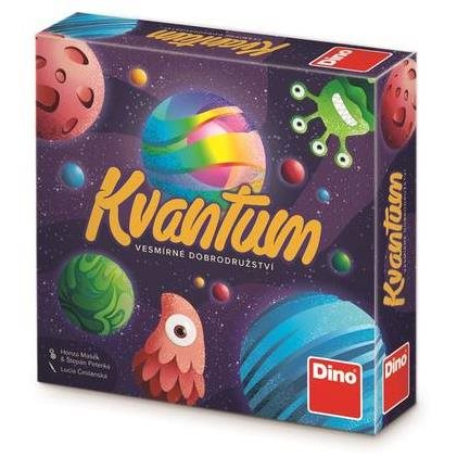Dino Kvantum Társasjáték 2-6 Játékos Űrtémával