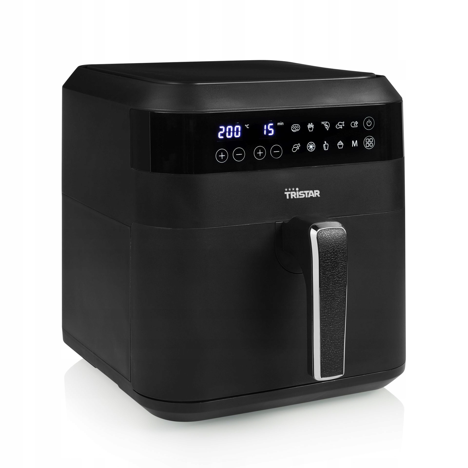 Tristar FR-6999 XXL AirFryer Forrólevegős sütő 6L 1700 Watt - Fekete (FR-6999)