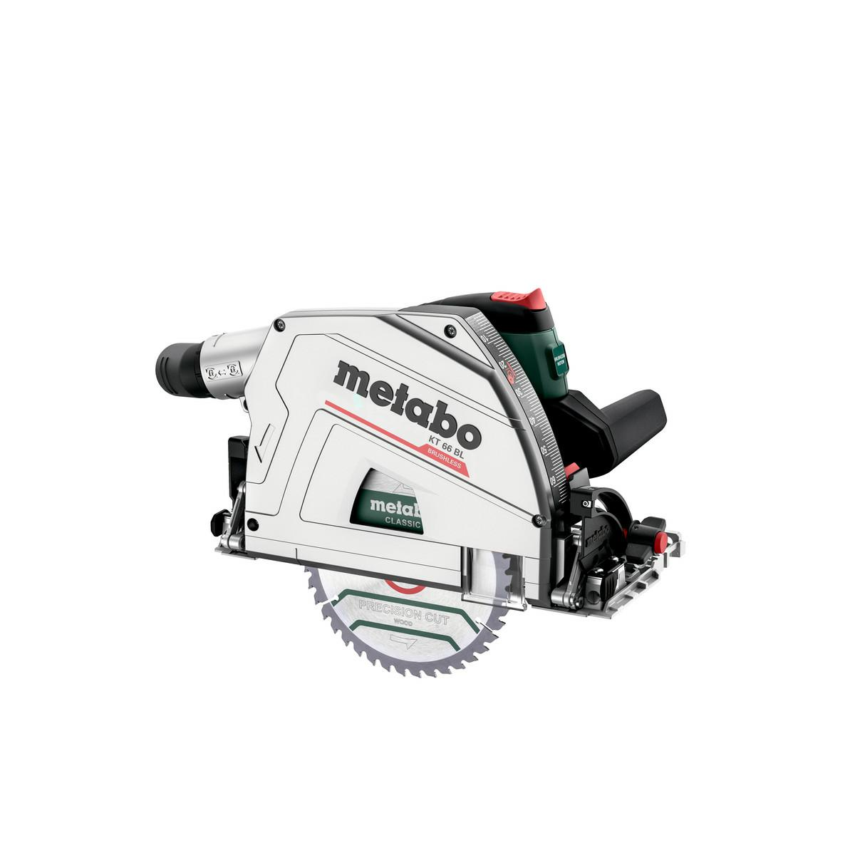 Metabo KT 66 BL Kézi körfűrész Vágási mélység max. (90°) 66 mm 1200 W (601166000) (601166000)