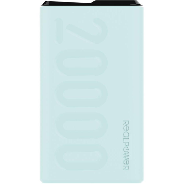 Powerbanka Realpower PB20000PD+ 20000mAh Modrá