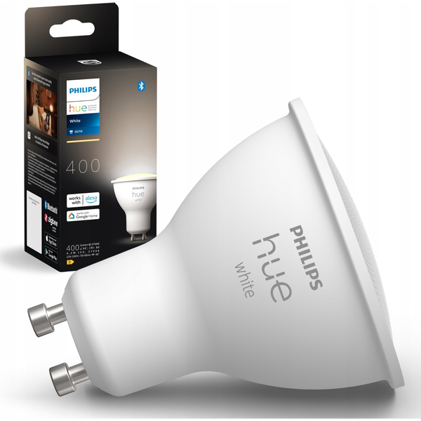 Philips Hue White GU10 Slimme spotverlichting Bluetooth/Zigbee 4,2 W
