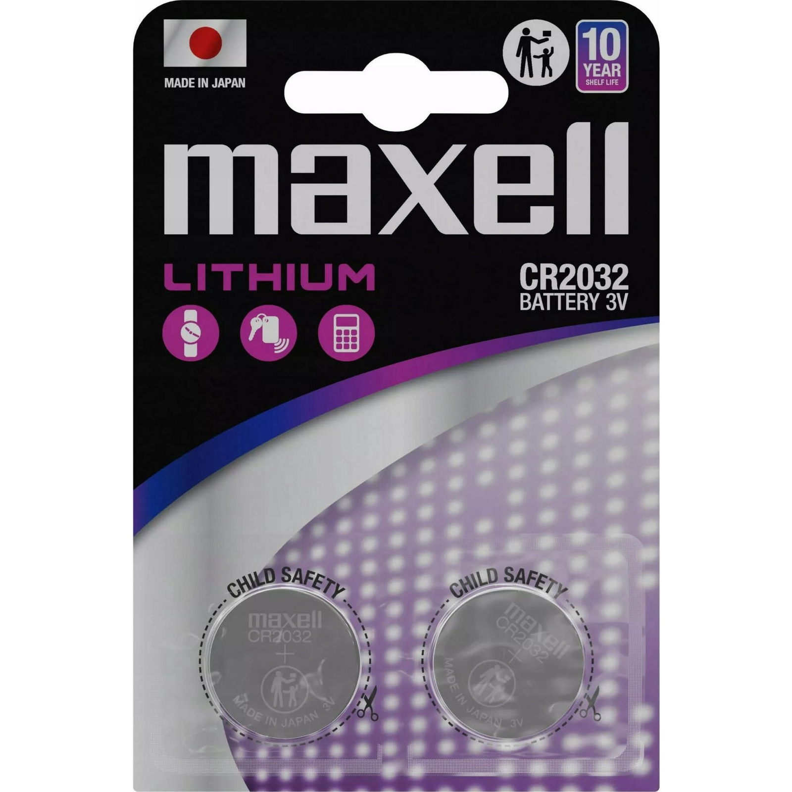 Maxell Lítium Gombelem 3V CR2032 ( 2db / csomag) (12238500)