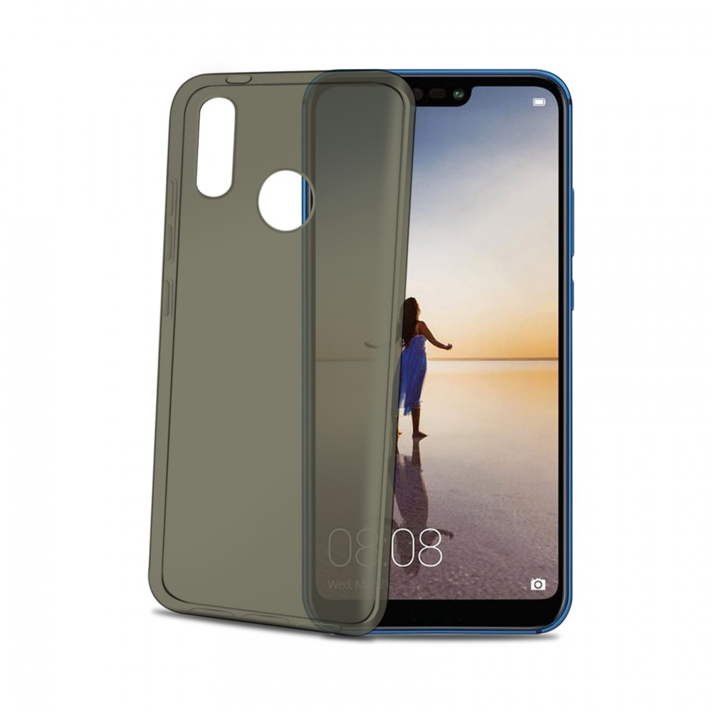 Cellect Huawei P20 Lite vékony szilikon hátlap - Fekete (GP-75812)