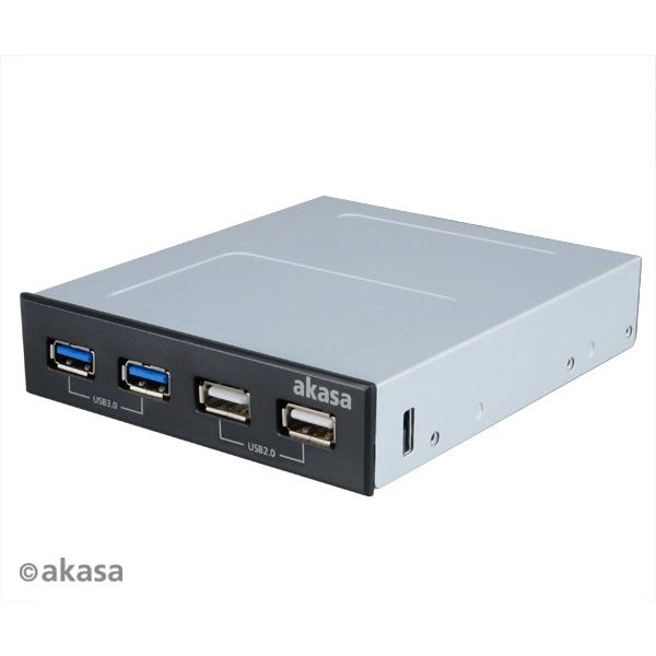Akasa 2x USB 2.0 + 2x USB 3.0 (AK-ICR-12V3)