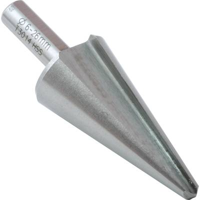 Fokozatfúró 6 - 26 mm C.K. T3014 Teljes hossz 80 mm 1 db (T3014)