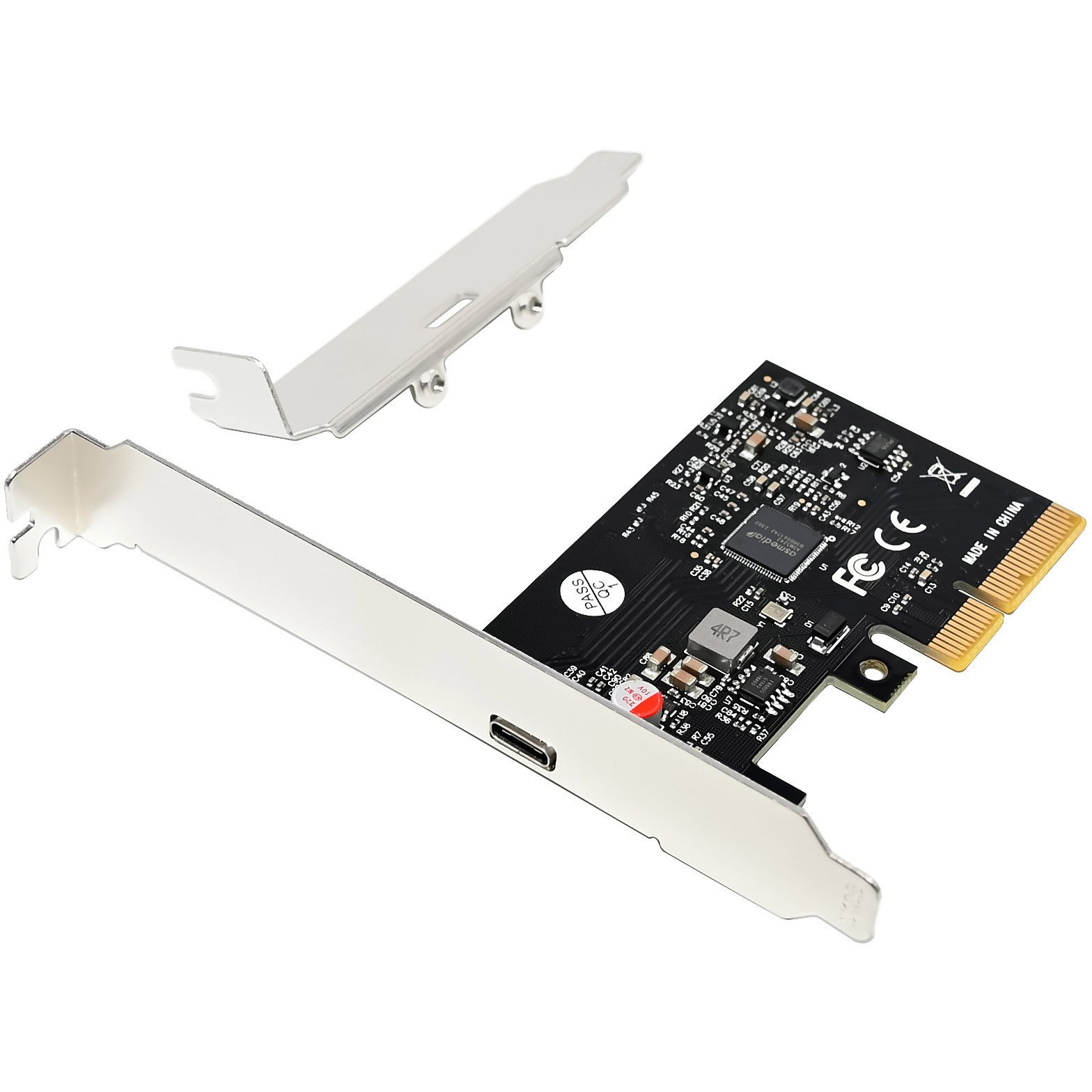 InLine 76660I csatlakozókártya/illesztő Belső USB C-típus