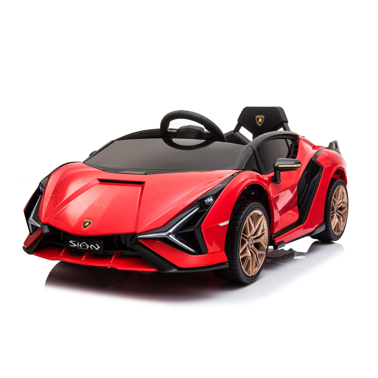 Ramiz Lamborghini SIAN Elektromos Autó - Piros (PA.QLS-6388.CR)