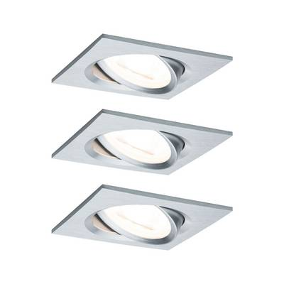 Beépíthető lámpa 3 részes készlet LED LED 19.5 W Paulmann 93456 Nova Alumínium (93456)