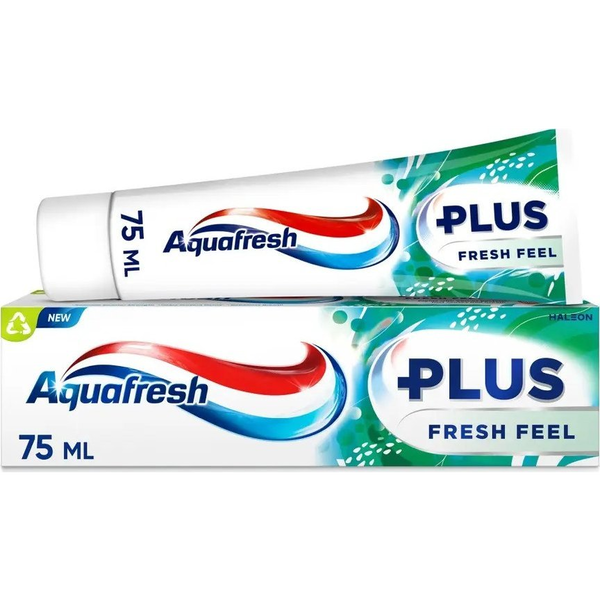 Aquafresh Plus Fresh Feel pasta do zębów z fluorkiem 75ml
