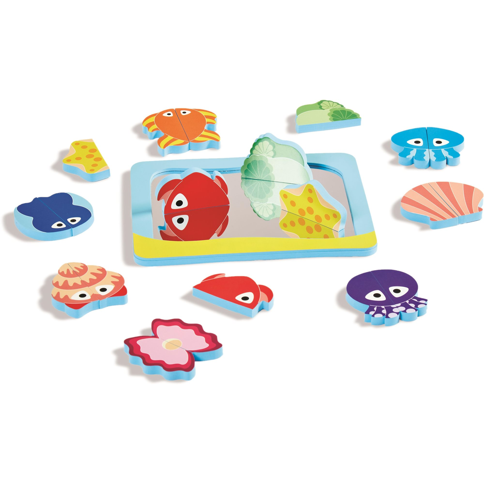 EDUSHAPE varázslatos vizes matricák, vízi világ (7290016546774)