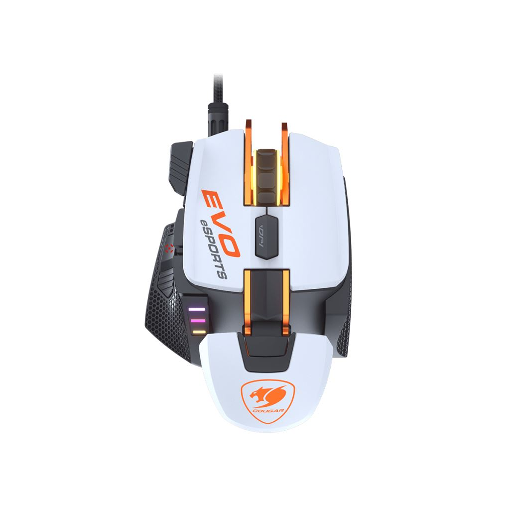 Herná myš Cougar 700M EVO eSPORTS Optická 16000 dpi Biela (CGR-WOMW-700M EVO)