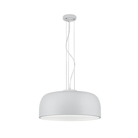 Trio 309800431 Baron 40W fehér függesztett lámpatest (t309800431)