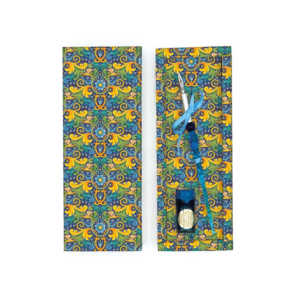 Kartos Caltagirone Kalligráfia merítőtoll készlet (Fekete tinta) - Kék (1145200)