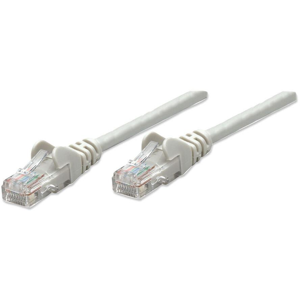 Intellinet Cat5e, 0.45m netværkskabel Grå 0,5 m U/UTP (UTP)