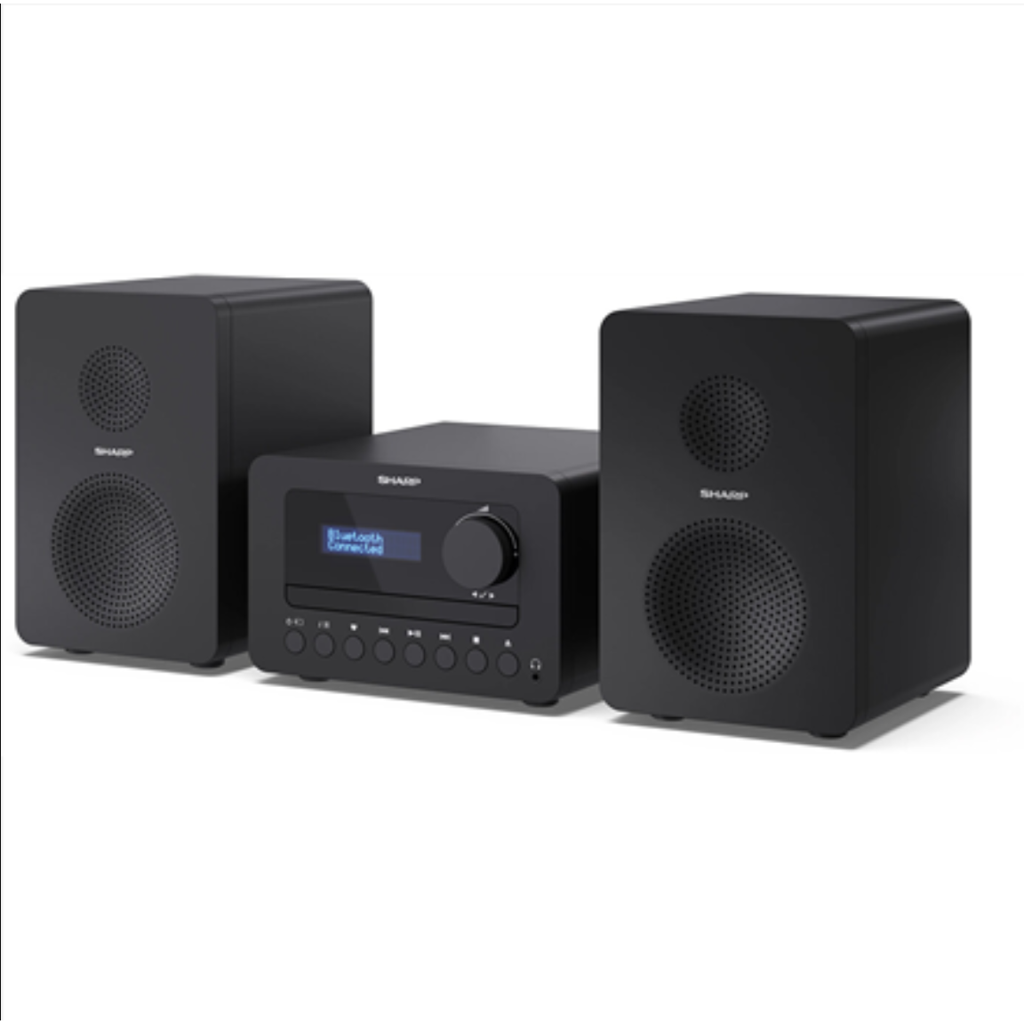 Sharp XL-B520D Mini HiFi rendszer - Fekete (XL-B520D(BK))