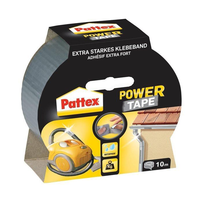 Pattex PowerTape ragasztószalag 10m ezüst (H1677379) (H1677379)