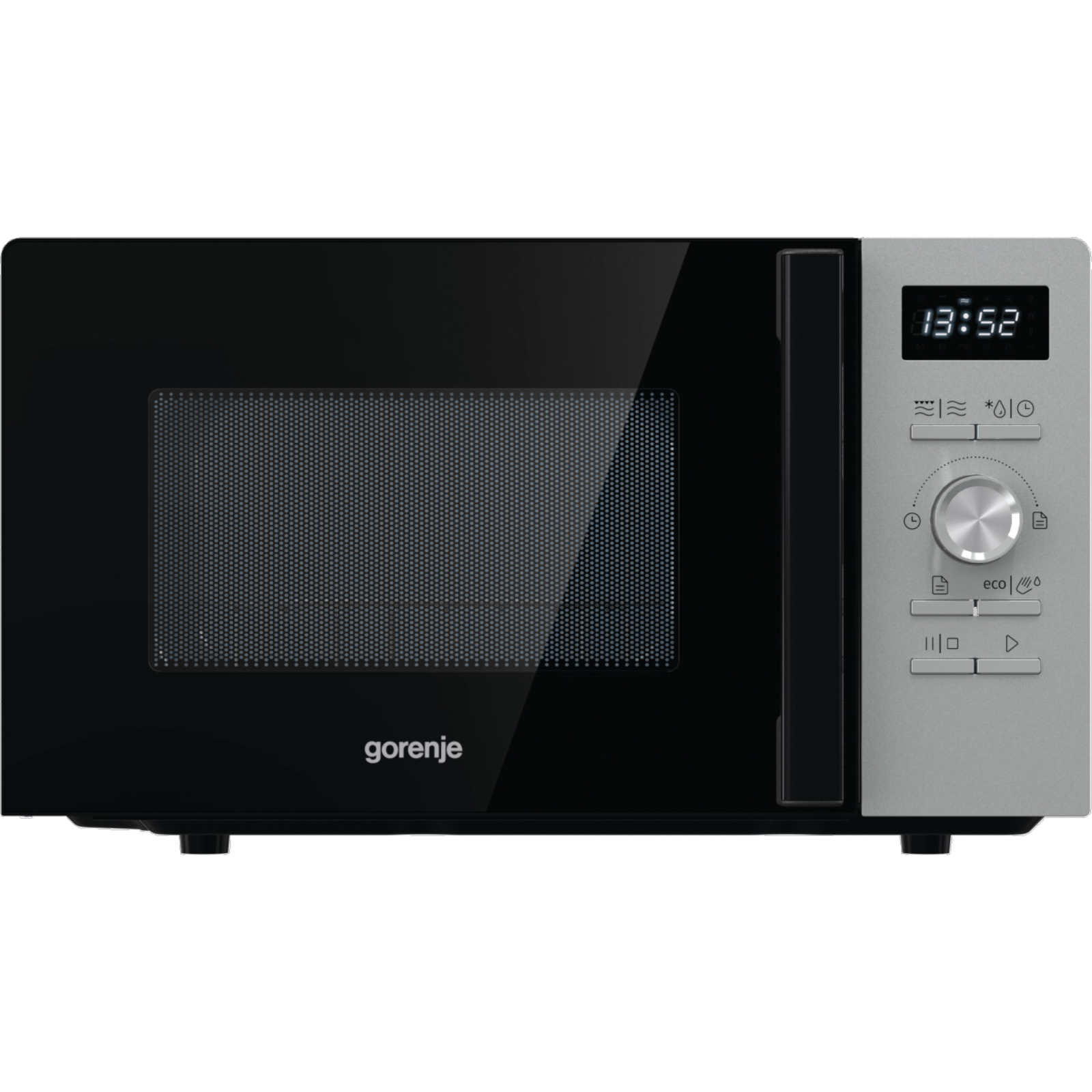 Gorenje MO20A4XH Szabadonálló Mikrohullámú sütő 20L 800W - Fekete (MO20A4XH)