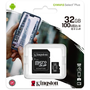 PAMĚŤOVÁ KARTA KINGSTON CANVAS microSD SDCS 32GB 100mb/s Class 10 U1 A1 V10