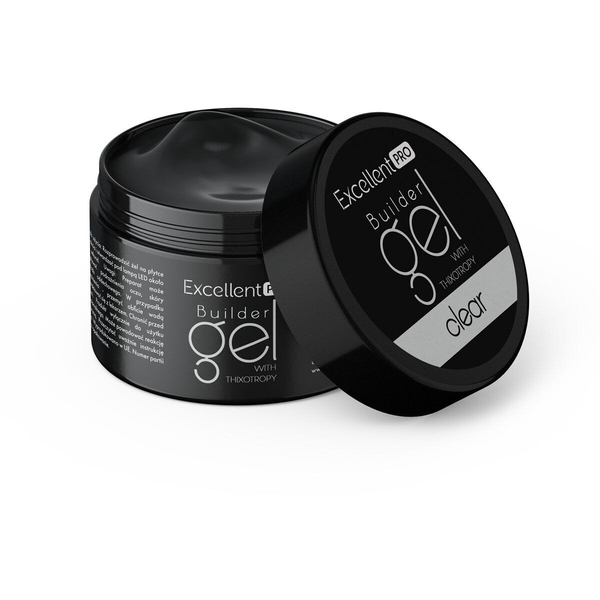 Excellent PRO Builder Gel With Thixotropy żel budujący Clear 15g