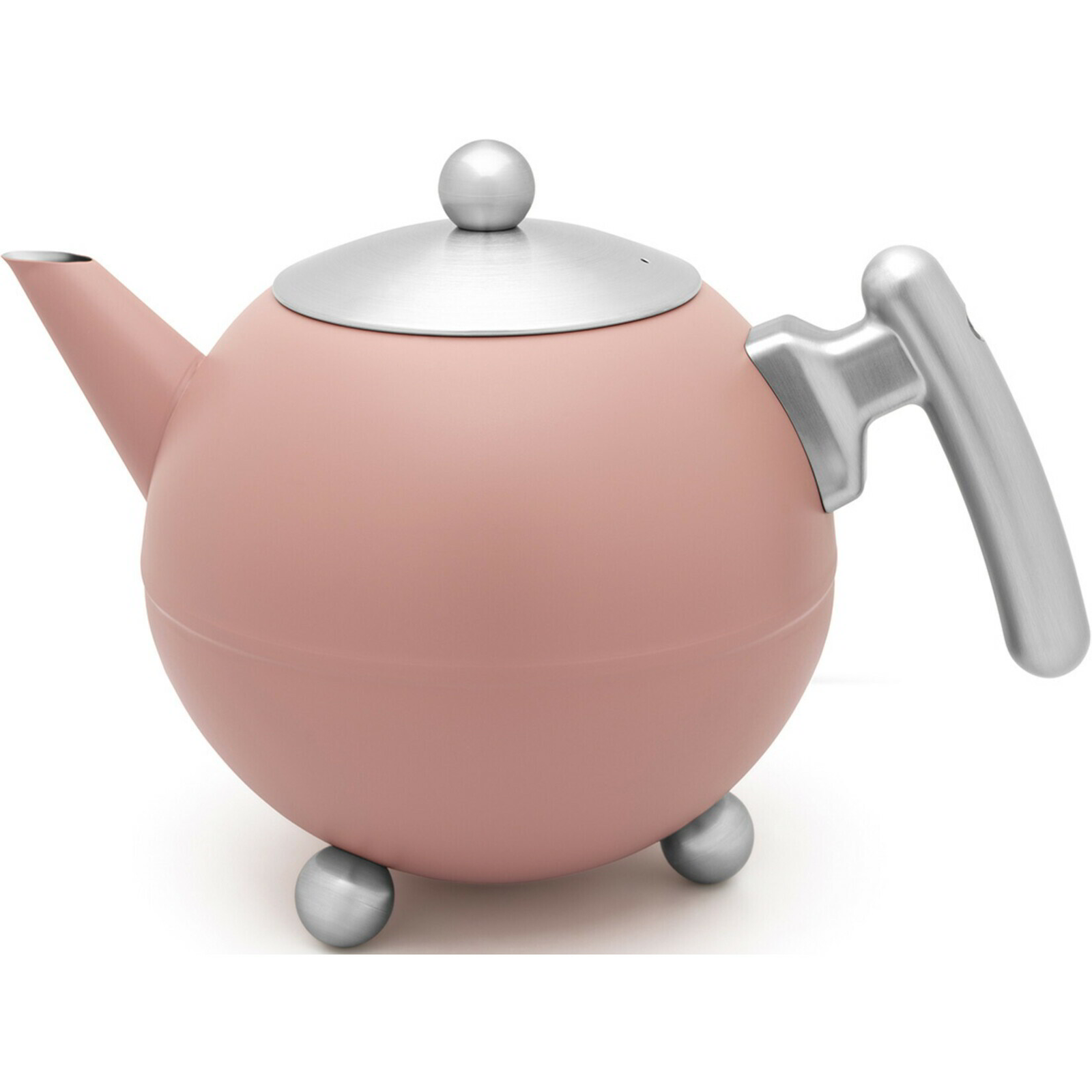 Bredemeijer Bella Ronde 1.2L Teáskanna - Matt rózsaszín (101014)