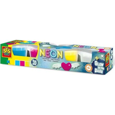 SES Creative 00461 modellező kellék Modellező gyurma Kék, Rózsaszín, Sárga (375076)