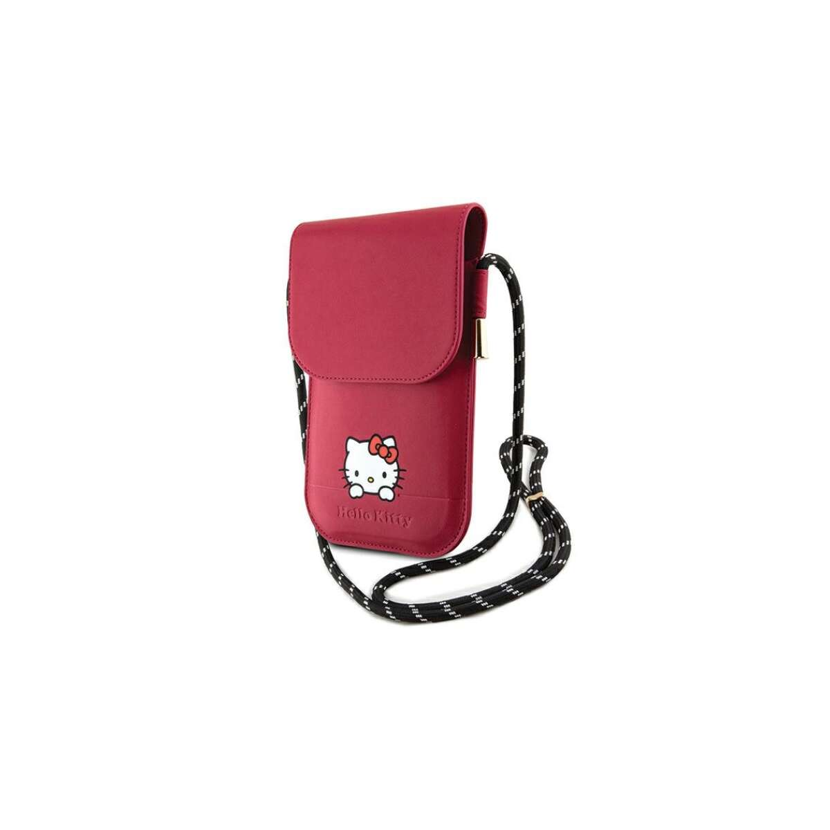 Hello Kitty Daydreaming Cord Telefon bőr tok pánttal - Pink (HKOWBSKCDKP)