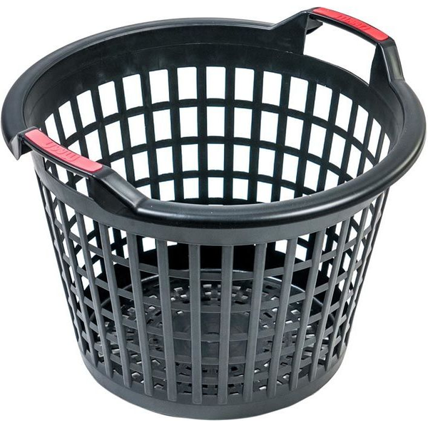Kosz na pranie Eco 25L czarny (35576)