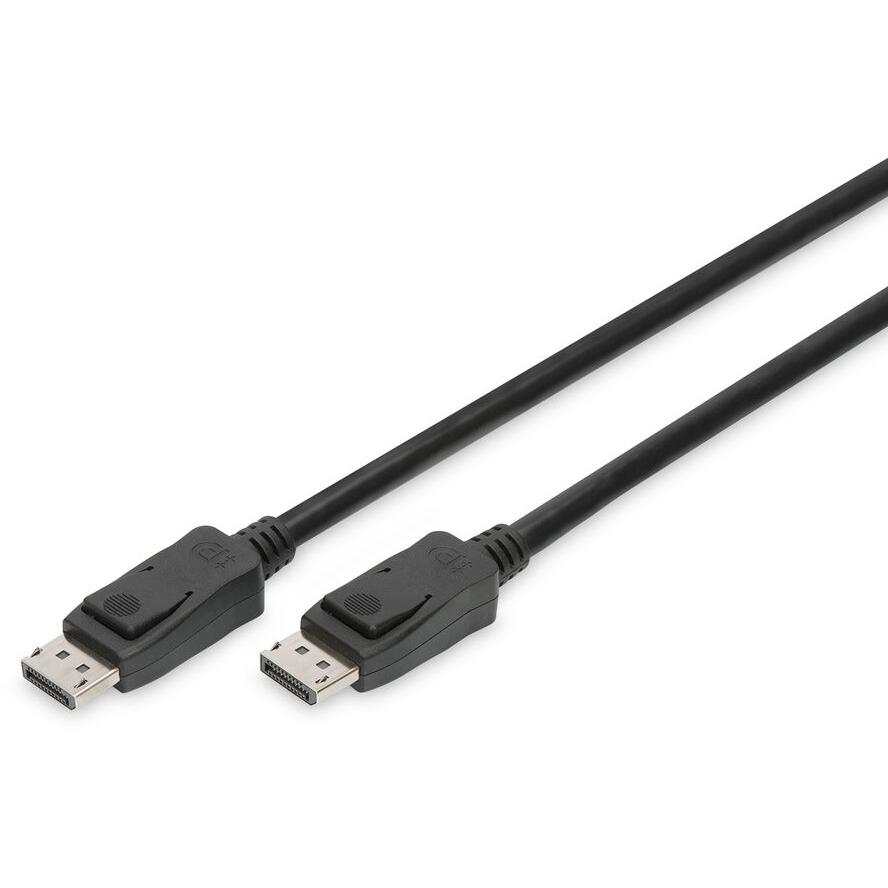DisplayPort kábel - DisplayPort Assmann AK-340106-050-S 5 m čierny (AK-340106-050-S)