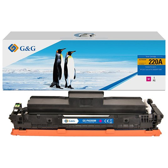 G&G kompatybilny toner z HP 220A, magenta, 1800s