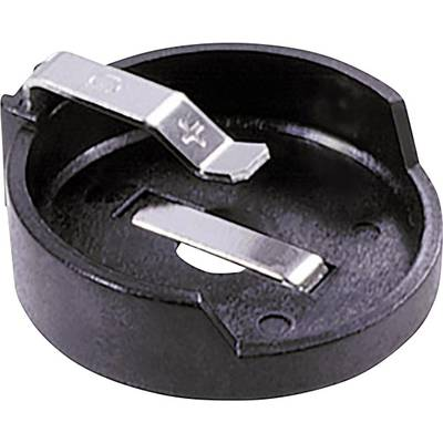 Gombelemtartó 1 CR 2477 Vízszintes, Átdugaszolós, THT (H x Sz x Ma) 30 x 28 x 18 mm MPD BH1000G (BH1000G)