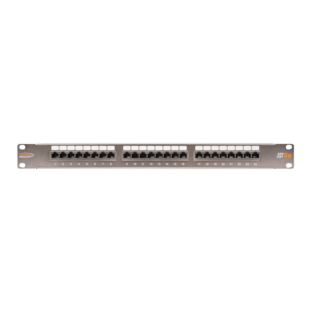 Nikomax STP patch panel cat.5e 24 port 19