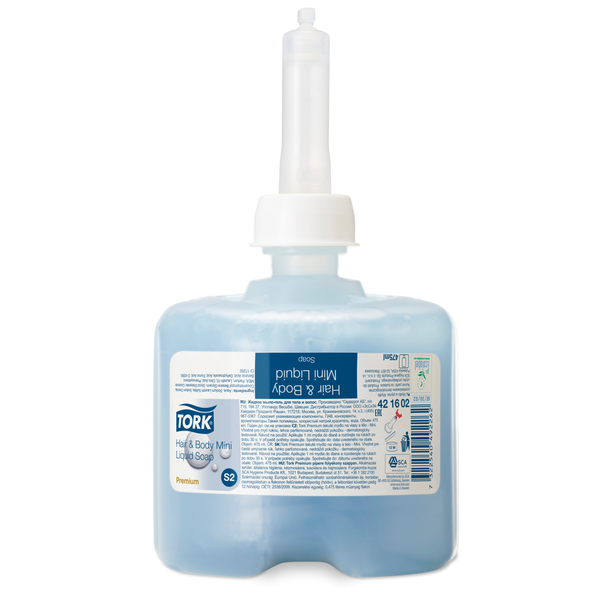 Tork Premium Pipere Mini S2 rendszerű folyékony szappan - 475 ml