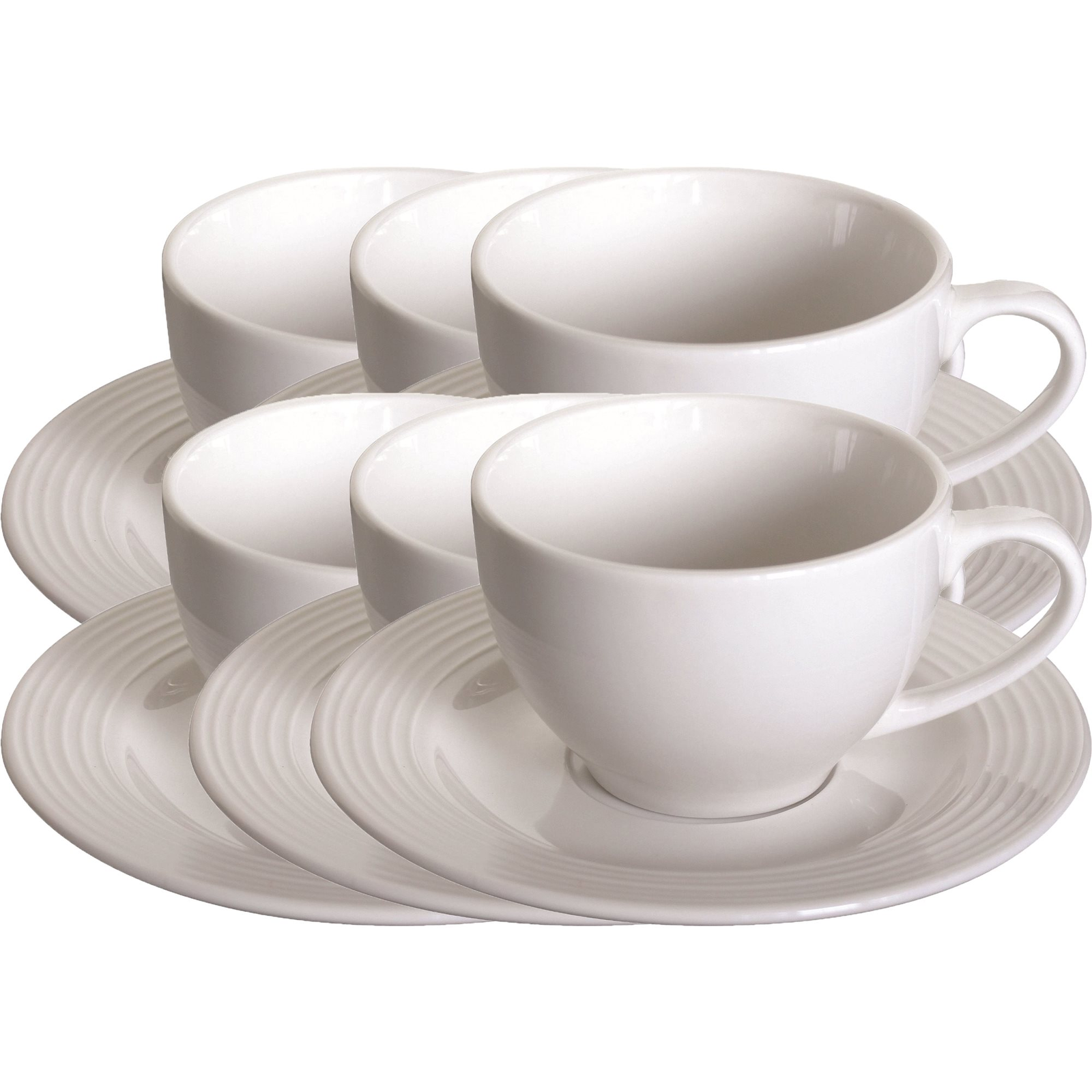 Tognana CIRCLES teáscsészekészlet, 200ml, 6 db (PS085022145)