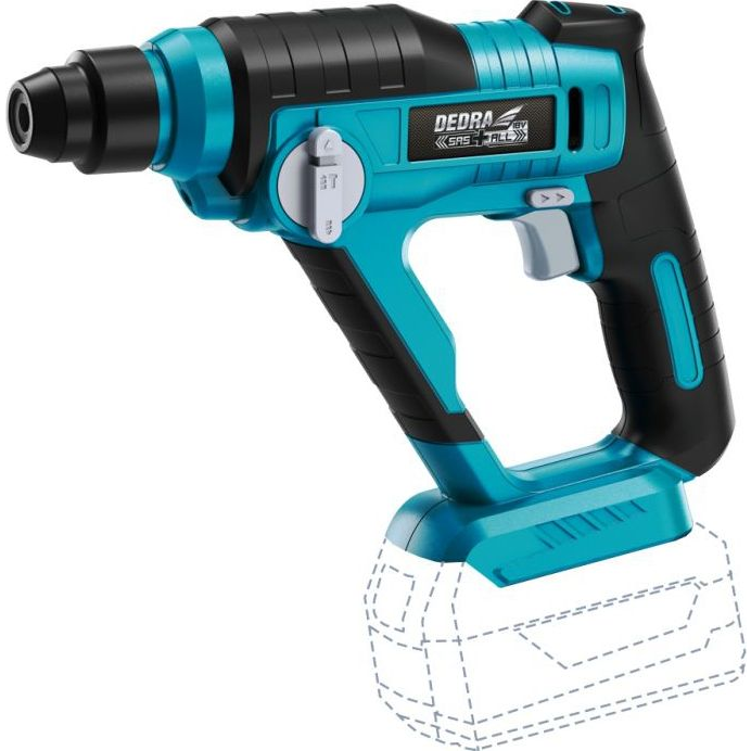 Dedra DED7047 Akkumulátoros Fúrókalapács - 1,3 J, 18 V, Akkumulátor Nélkül (DED7047)