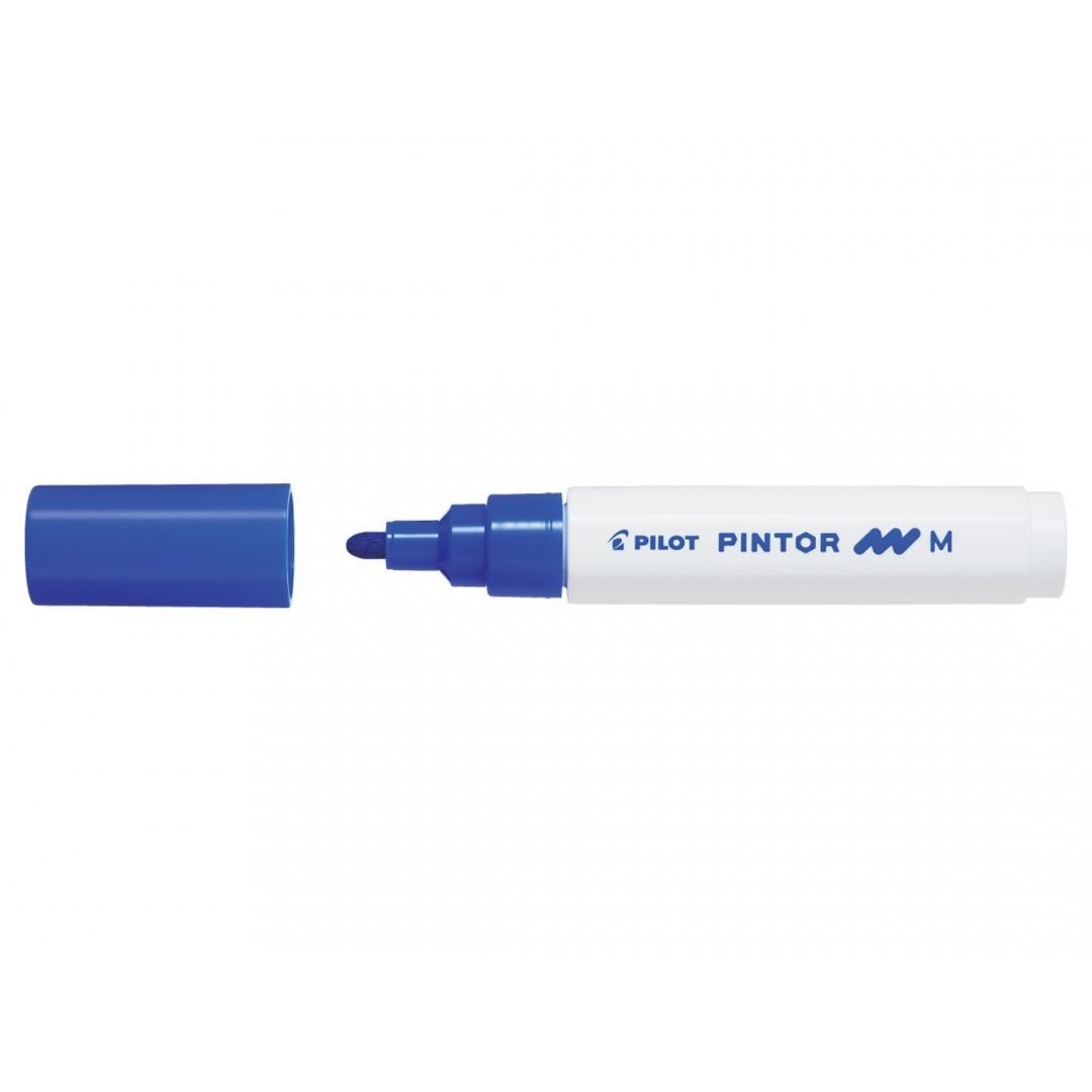 Pilot Pintor Akril dekormarker, Medium, kék (4902505541926)