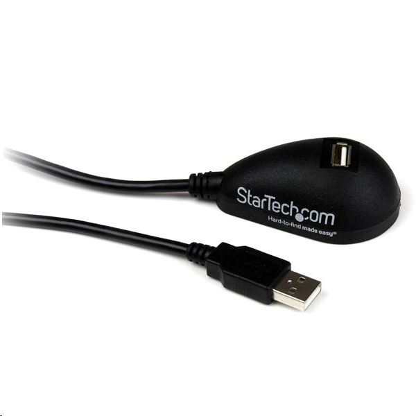 StarTech.com USBEXTAA5DSK USB-kabel USB 2.0 1,5 m USB A Zwart