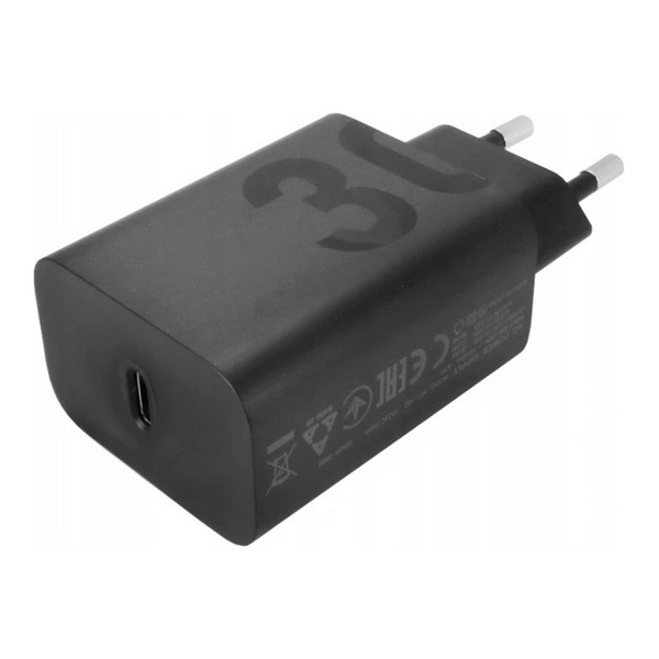 Зарядно за Motorola, мрежов кабел тип-C, 5v/3a, 15w, бързо зарядно, черно, на едро