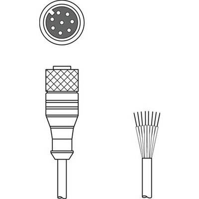 Leuze Electronic 50135123 Csatlakozóvezeték 1 db (50135123)