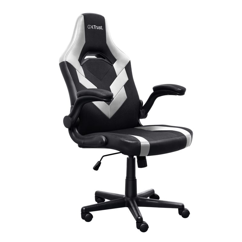 Trust GXT 703W RIYE gaming szék fekete-fehér (25130) (trust25130)