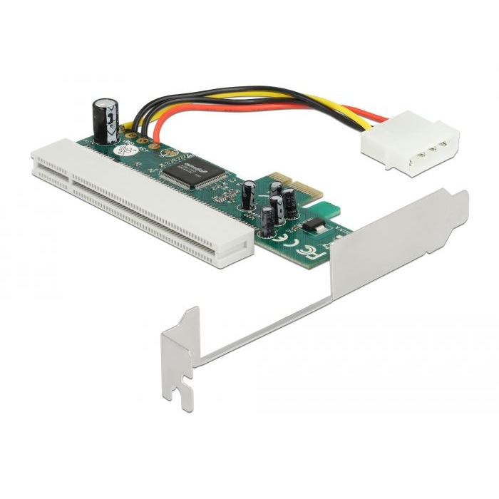 Delock Bővítőkártya PCI Express x1 - 1 x PCI 32 Bit 5 V bővítőhely (90062) (DL90062)