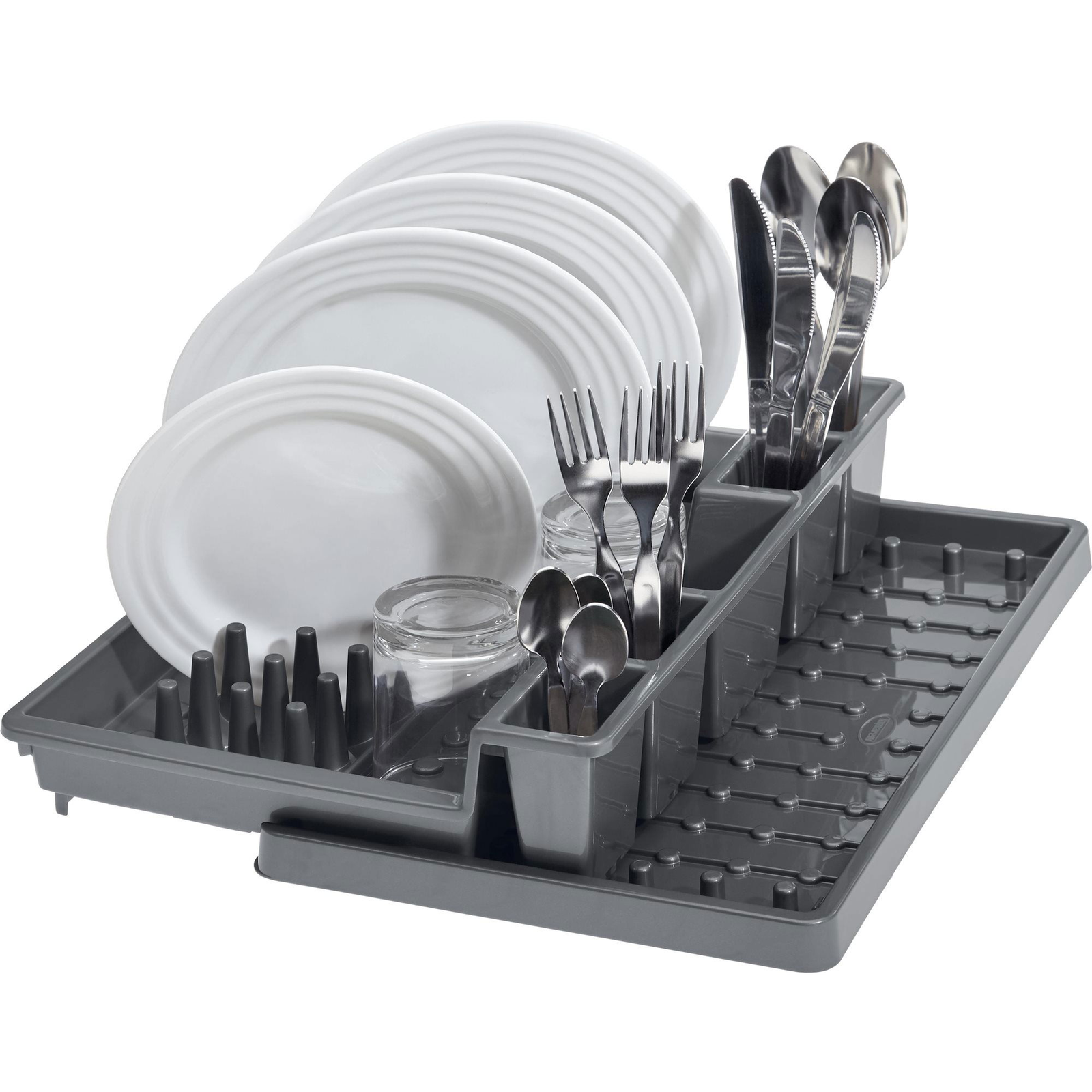 Tontarelli BELLA Edénycsepegtető tálcával, szürke (8074418153)