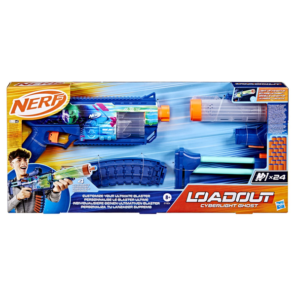 Hasbro Nerf: Loadout Blaster Cyberlight Ghost szivacslövő fegyver szett (G1824)