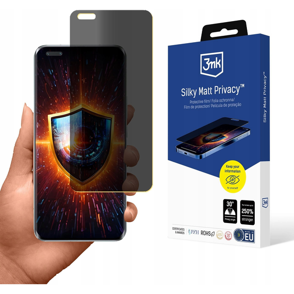 3MK Silky Matt Privacy Honor Magic5 Pro védőfólia