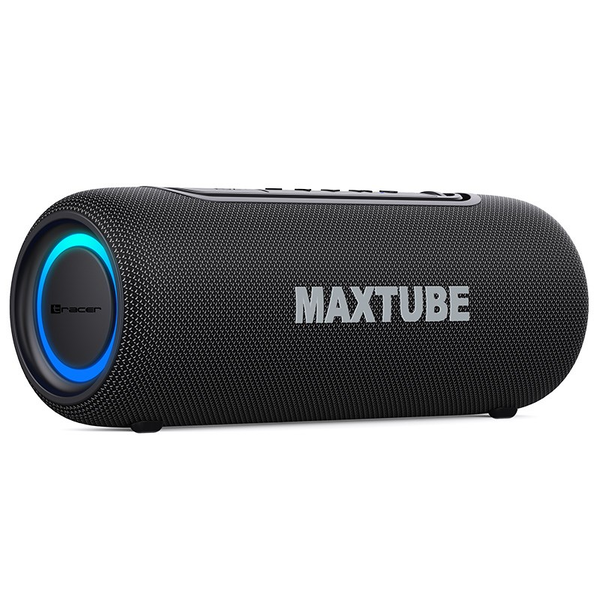 Tracer MaxTube Hordozható Bluetooth hangszóró - Fekete