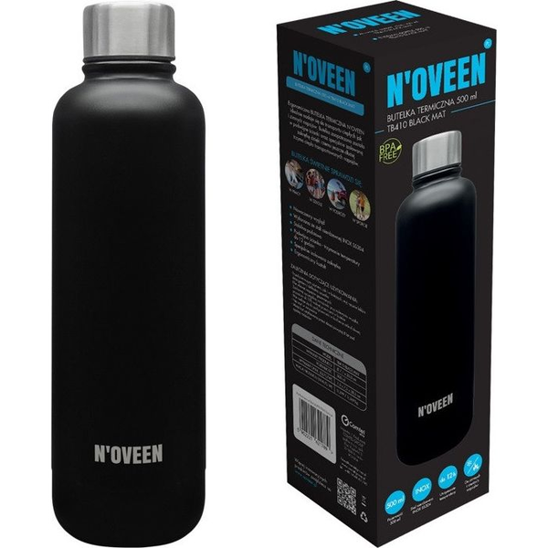  Noveen Butelka Termiczna Black Mat 500 ml (TB410)