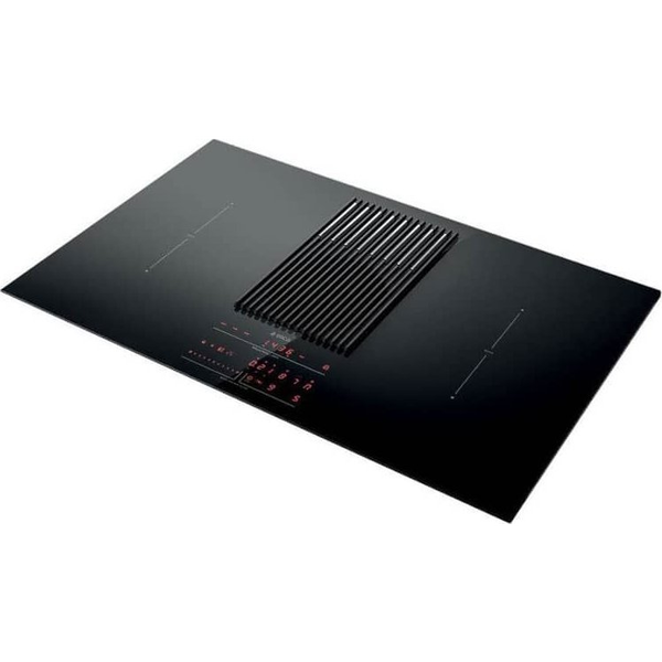 Elica Placa De Inducción 83cm 4 Fuegos 7400w Negra - Prf0147744