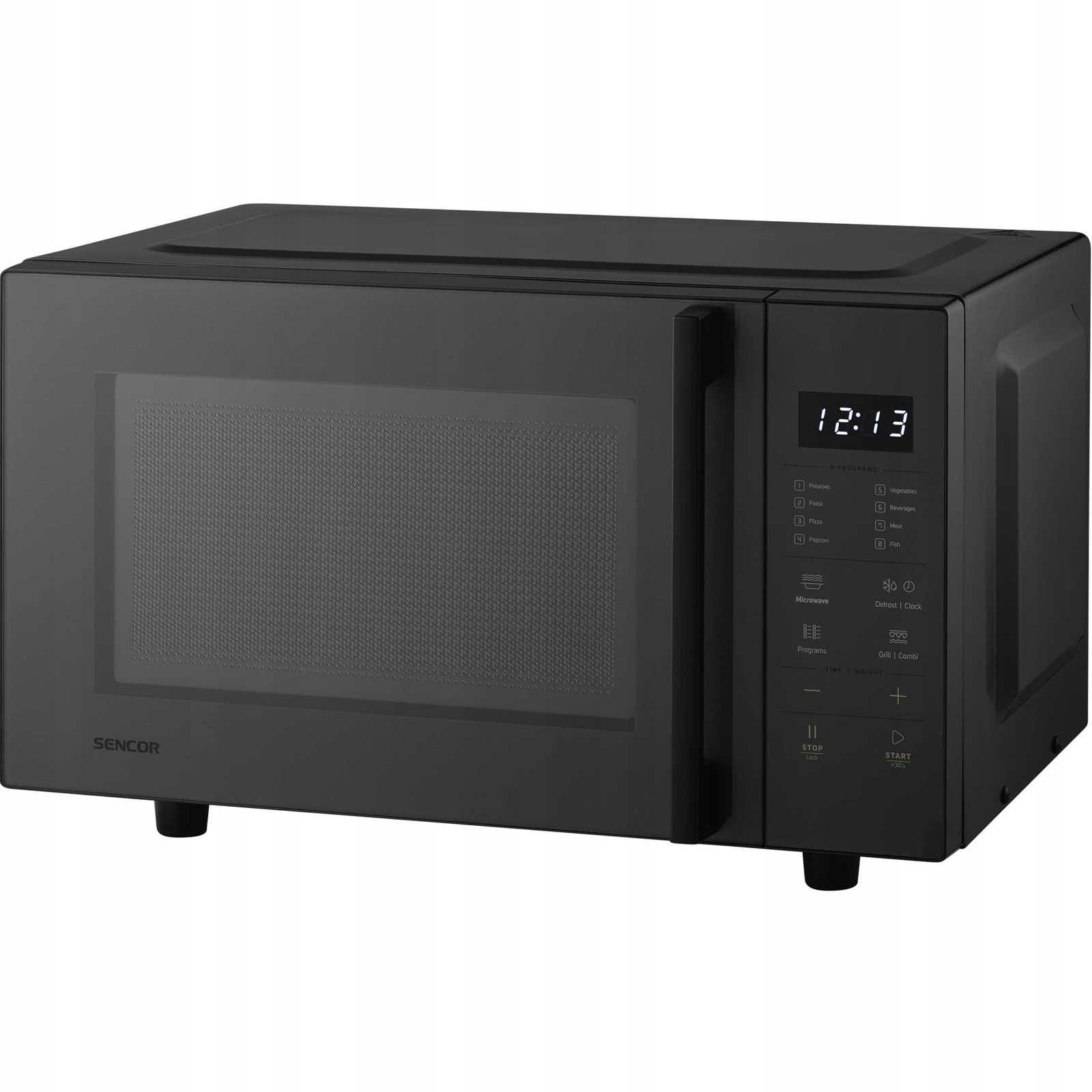 Sencor SMW 7123 BK 23L mikrohullámú sütő grillel Sencor SMW 7123 BK 23L mikrohullámú sütő grillel