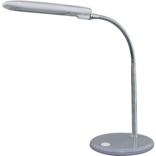 ACA Lighting BAZ LED asztali lámpa kapcsolóval 5W/230V/4000K/340Lm/120°/IP20, szürke (15205LEDGY)